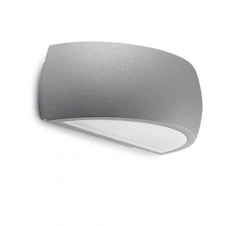 Tuinverlichting DELFOS wandlamp grijs by LEDS-C4 Outdoor 05-9650-34-T2