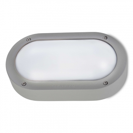 LED lampen BASIC wandlamp grijs by Leds-C4 OUTDOOR 05-9886-34-CL