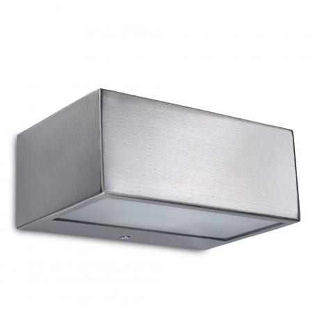 LED lampen NEMESIS wandlamp RVS by Leds-C4 OUTDOOR 05-9905-CA-CM