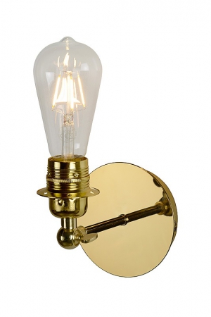 Wandlampen RETRO wandlamp messing by Lucide 08223/01/01