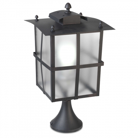Tuinverlichting RUSTICA lantaarn roestbruin by Leds-C4 Outdoor 10-9866-18-M3