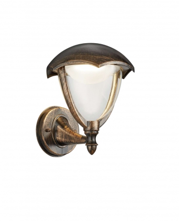 Wandlampen GRACHT LED Wand lamp Roestkleur antiek by Trio Leuchten 221960128