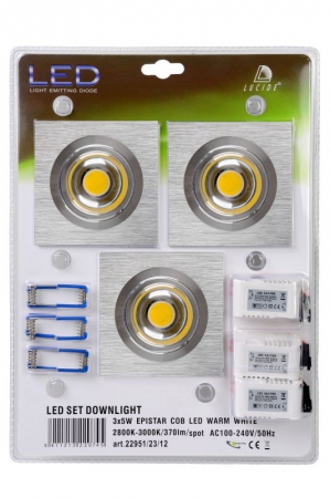 LED lampen LED SPOT Inbouwspot by Lucide 22951/23/12