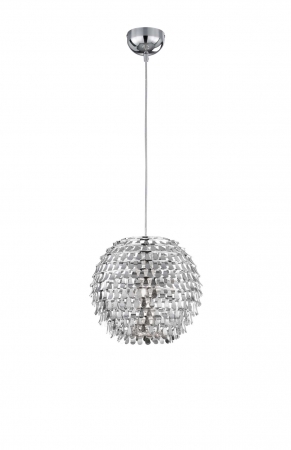 Hanglampen GLOBAL Hanglamp Chroom by Trio Leuchten 305590106