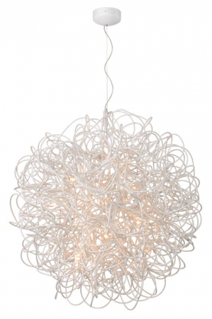 Hanglampen GALILEO HANGLAMP WIT BY LUCIDE 31476/80/31