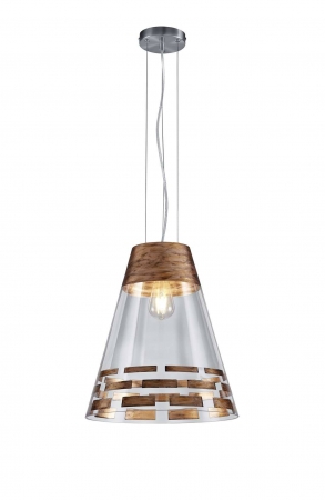 Hanglampen WINDSOR Hanglamp Nikkel mat by Trio Leuchten 315400162