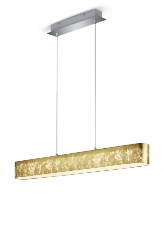 Hanglampen LUGANO LED Hanglamp Goud by Trio Leuchten 320910179