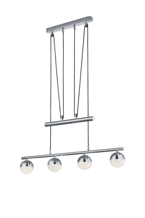 Wandlampen CHRIS LED Hanglamp Chroom by Trio Leuchten 378310406