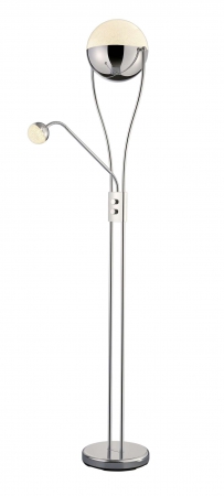 Vloerlampen CHRIS LED Vloerlamp Chroom by Trio Leuchten 478310206