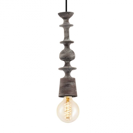 Hanglampen AVOLTRI hanglamp patina zwart by Eglo 49375