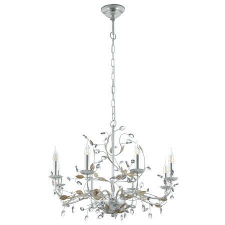 Hanglampen FLITWICK 1 hanglamp zilver by Eglo 49829