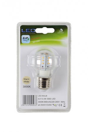 LED lampen LAMP BOL lichtbron helder glas by Lucide 50451/03/60