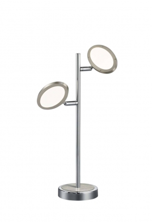 LED lampen DUELLANT LED Tafellamp Chroom by Trio Leuchten 572010206