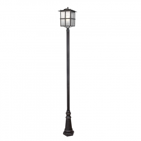 Tuinverlichting RUSTICA paal roestbruin by Leds-C4 Outdoor 55-9866-18-18 + 60-9866-18-M3