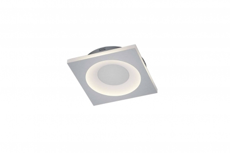 LED lampen ATLANTA LED Plafonnière Nikkel mat by Trio Leuchten 675410107