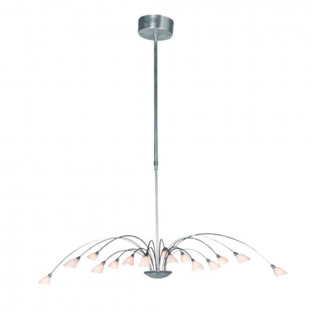 Hanglampen Tarda Hanglamp Staal by Steinhauer 7054ST