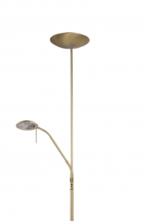 Kantoorverlichting TAMARA klassieke vloerlamp Messing by Steinhauer 7531ME