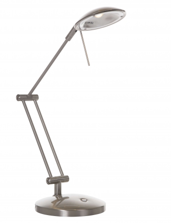 Kantoorverlichting TAMARA klassieke tafellamp Staal by Steinhauer 7558ST