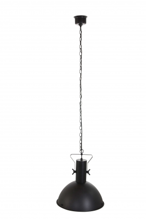 Hanglampen ROCOCO industriële hanglamp Zwart by Steinhauer 7673ZW