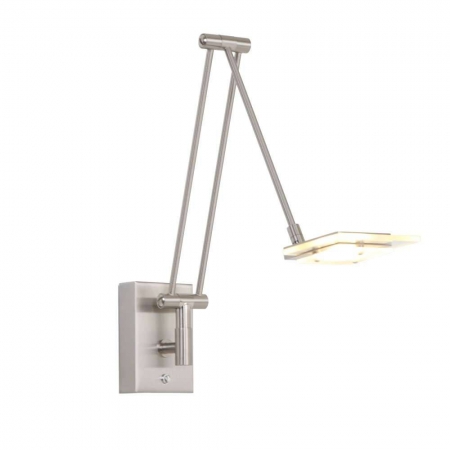 Wandlampen MarjoletII2 Design wandlamp Staal by Steinhauer 7760ST