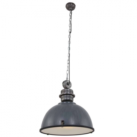 Industriele lampen Bikkel XXL Trendy hanglamp Grijs by Steinhauer 7834GR