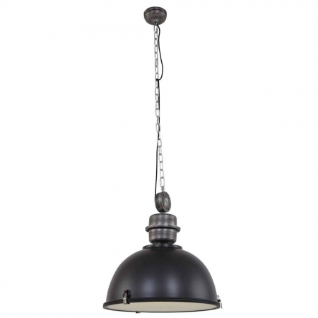 Industriele lampen Bikkel XXL Trendy hanglamp Zwart by Steinhauer 7834ZW