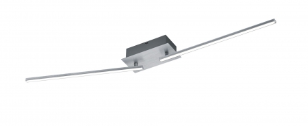 LED lampen HIGHWAY LED Geborsteld aluminium Trio Leuchten 871810205