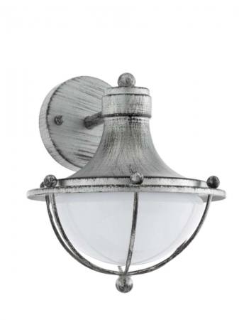 Wandlampen MONASTERIO wandlamp antiek zilver by Eglo Outdoor 95978