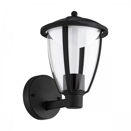 Tuinverlichting COMUNERO wandlamp zwart, zilver by Eglo Outdoor 96294