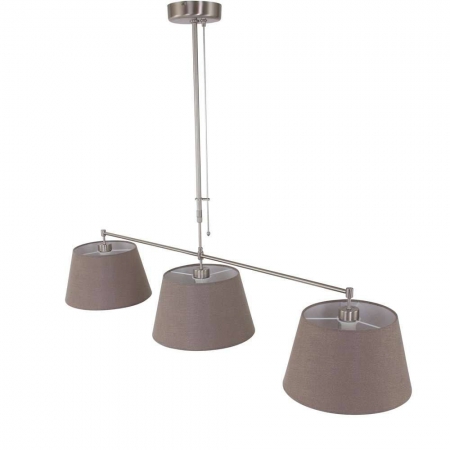 Hanglampen Gramineus moderne hanglamp Staal by Steinhauer 9838ST