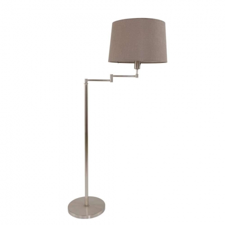 Vloerlampen Gramineus moderne vloerlamp Staal by Steinhauer 9843ST