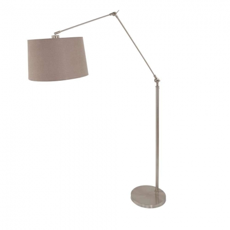 Vloerlampen Gramineus moderne vloerlamp Staal by Steinhauer 9846ST