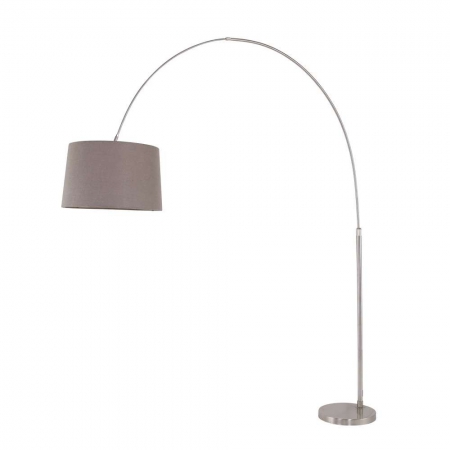 Vloerlampen Stresa moderne vloerlamp Staal by Steinhauer 9848ST