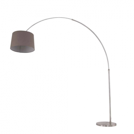 Vloerlampen Gramineus moderne vloerlamp Staal by Steinhauer 9849ST