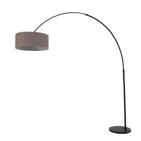 Vloerlampen Stresa moderne vloerlamp Zwart by Steinhauer 9854ZW