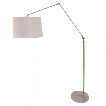 Vloerlampen Gramineus moderne vloerlamp Staal by Steinhauer 9866ST