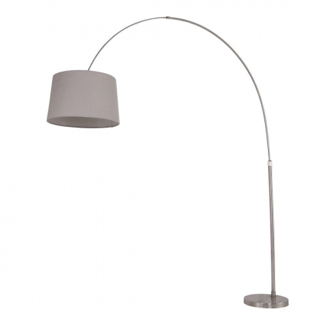 Vloerlampen Stresa moderne vloerlamp Staal by Steinhauer 9868ST