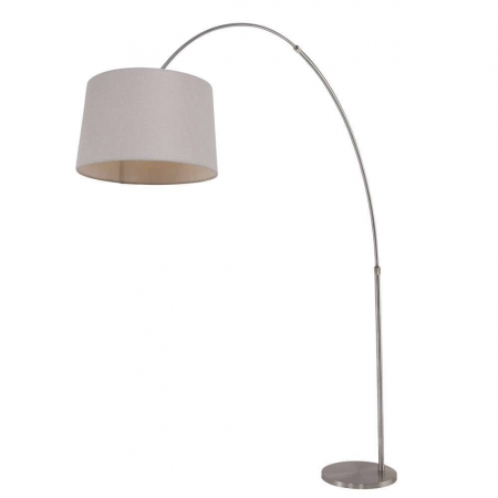 Vloerlampen Gramineus moderne vloerlamp Staal by Steinhauer 9869ST