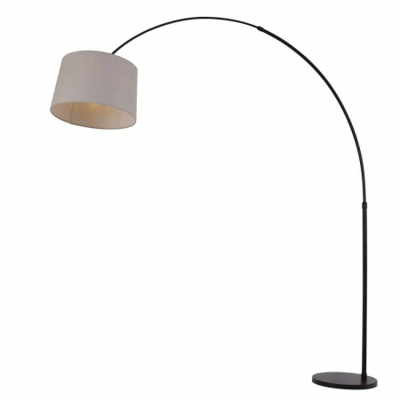 Vloerlampen Stresa moderne vloerlamp Zwart by Steinhauer 9870ZW