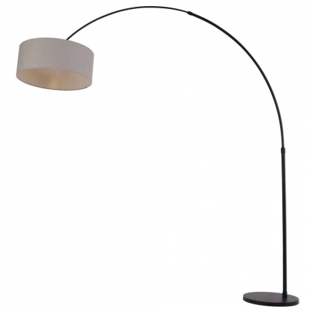 Vloerlampen Stresa moderne vloerlamp Zwart by Steinhauer 9874ZW