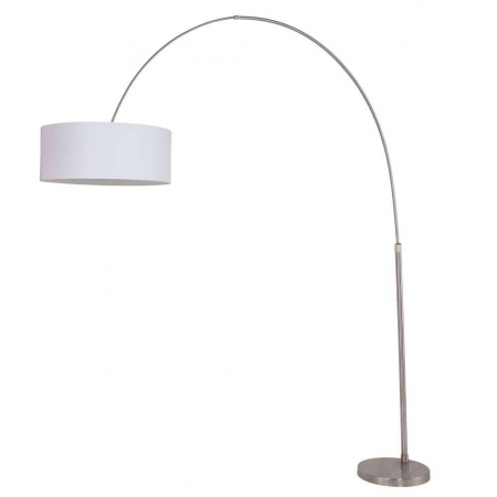 Vloerlampen Stresa moderne vloerlamp Staal by Steinhauer 9875ST