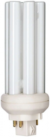 Lichtbronnen PL-T Spaarlamp 4-Pins 26W (=130W) Master by Philips 830 Warm Wit