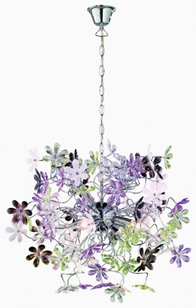 Hanglampen FLOWER  Hanglamp Reality by Trio Leuchten R10014017