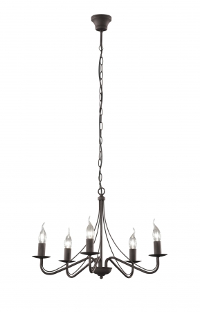 Hanglampen COUNTRY  Kroonluchter Reality by Trio Leuchten R1198-24