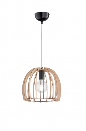 Hanglampen WOOD Hanglamp Houtkleur by Trio Leuchten R30253030