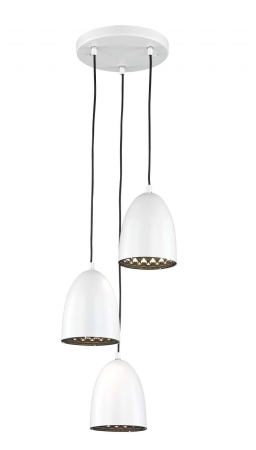 Hanglampen JONNY Hanglamp Wit by Trio Leuchten R30263001