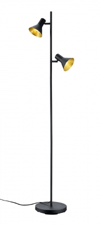 Vloerlampen NINA Vloerlamp Zwart by Trio Leuchten R40162002