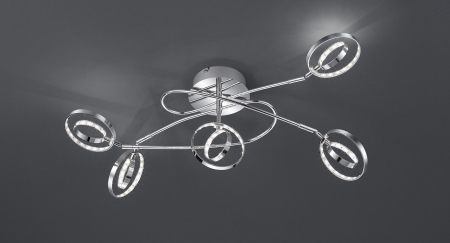 Plafondlampen PRATER LED Plafondlamp Reality by Trio Leuchten R627011506