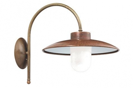 Tuinverlichting CALMAGGIORE Koperen Buitenlamp 234.03.ORB