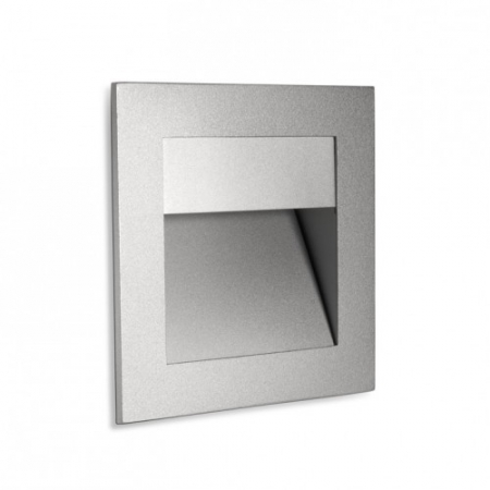 Wandlampen SIGN DESIGN Inbouwmuurlamp Zilver